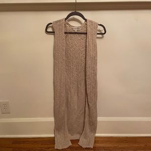 Knox Rose - Long Cardigan Tank